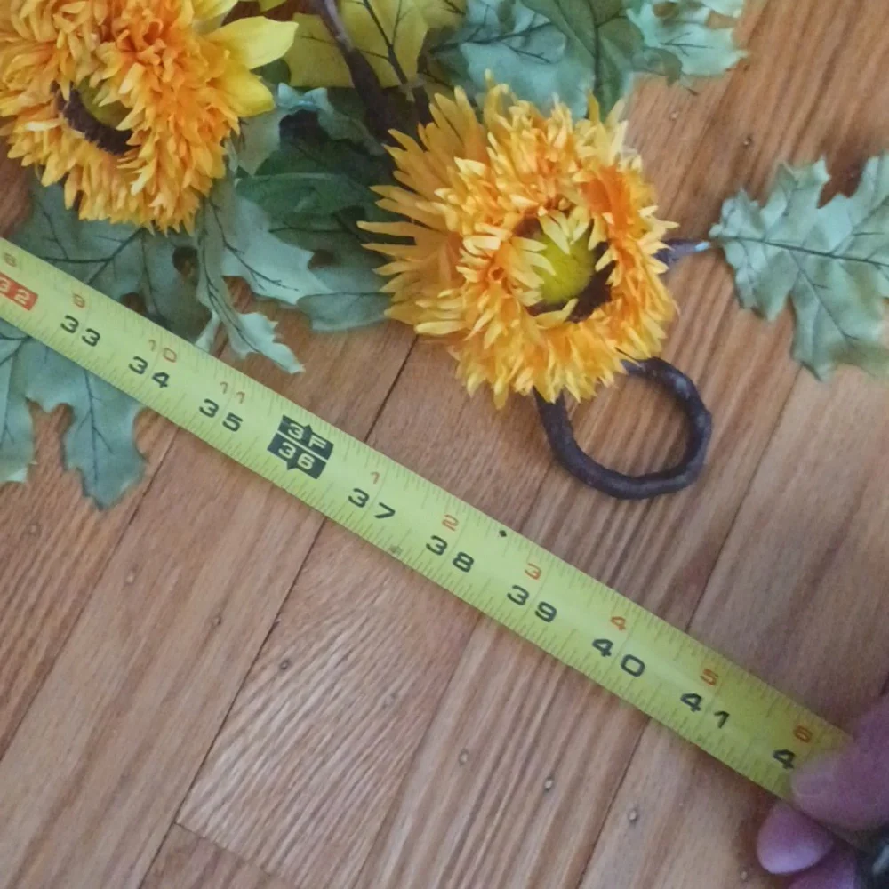 Pottery Barn Sunflower Garland